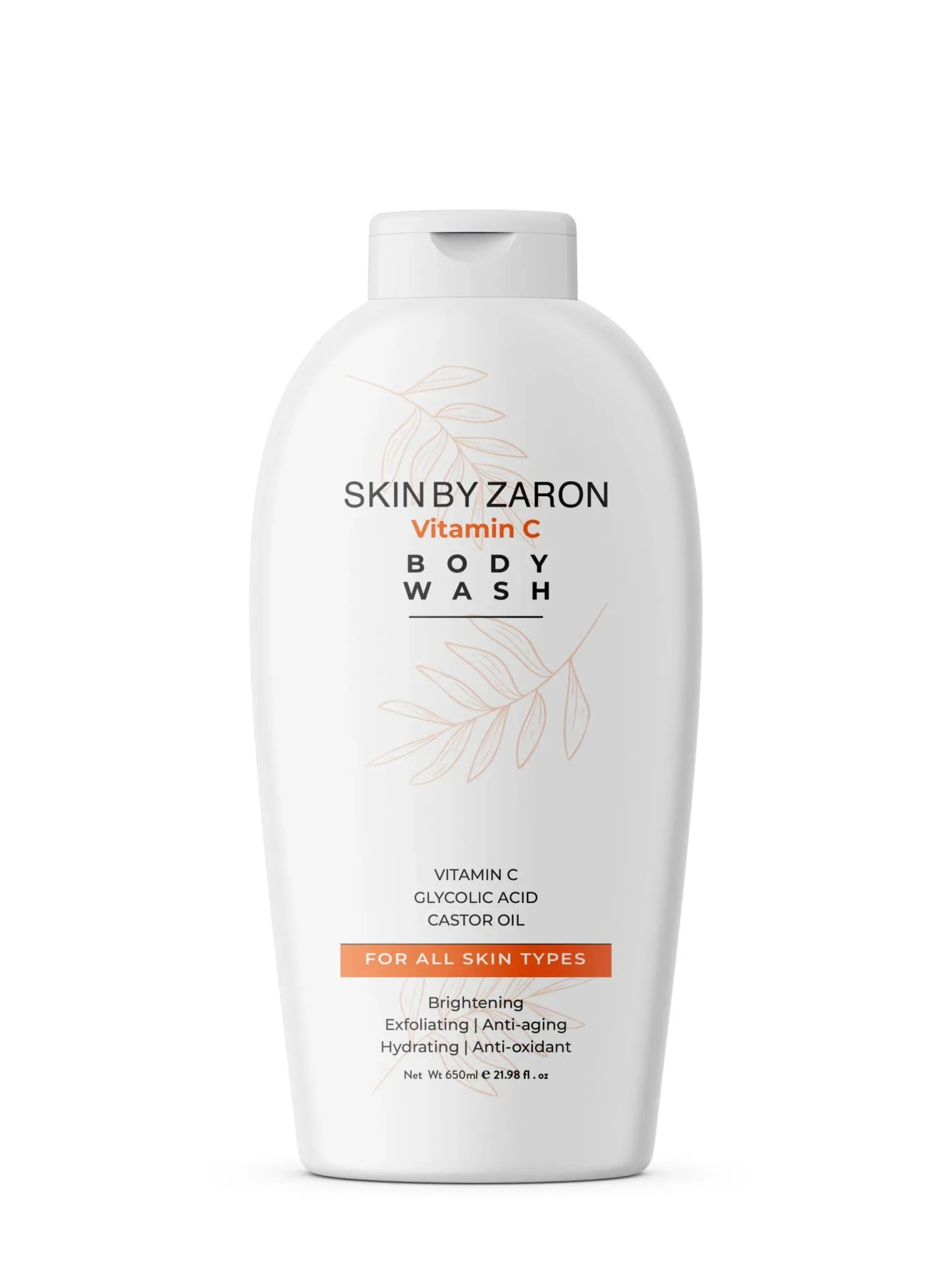 Skin by Zaron Vitamin C Body Wash 650ml