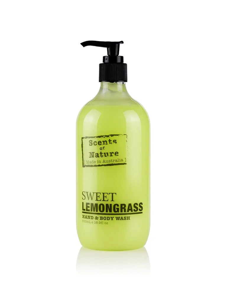 Tilley Scents Of Nature - Body Wash 500ml - Sweet Lemongrass